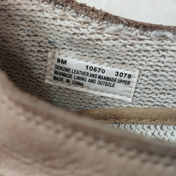 Timberland Smartwool Power Lounger Leather Loafer Tan - Women Size 9M - Picture 5 of 7